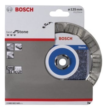 Bosch Elmas Kesme Diski Best For Stone 125x22,23 mm - 2608602642