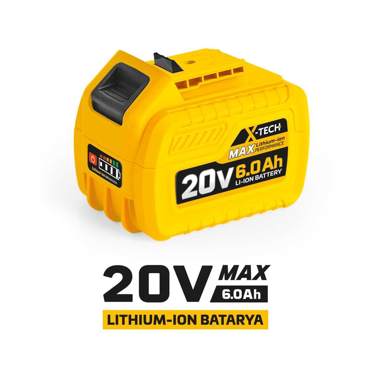 SGS 20 Volt Yedek Batarya(6.0Ah)