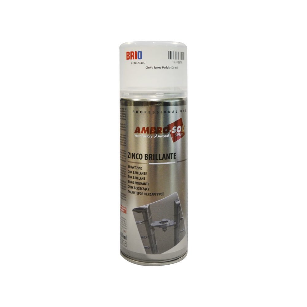 Brio Çinko Sprey Parlak 400 Ml