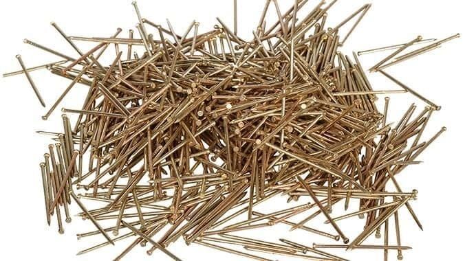 Sarı Başlı Tel Çivi 5 Cm (1 Paket/2,5 Kg)