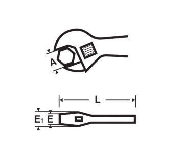 Virax Kurbağacık Anahtarı 1.1/8'' - VIR017010