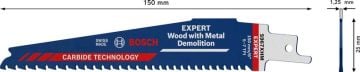 Bosch Panter Testere Bıçağı Expert W&MDem S967XHM (10 Adet) - 2608900397