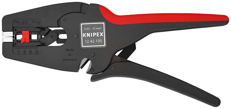 Knipex 12 42 OTOMATİK KABLO SIYIRICI 195 MM - KNI1242195