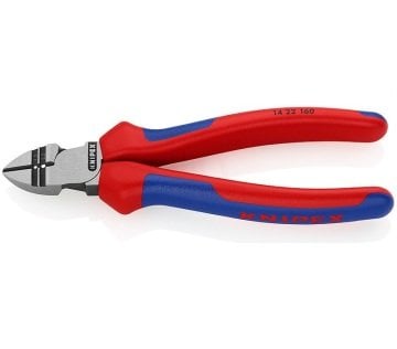 Knipex 14 22 Kablo Sıyırıcılı Yan Keski 160 Mm - KNI1422160