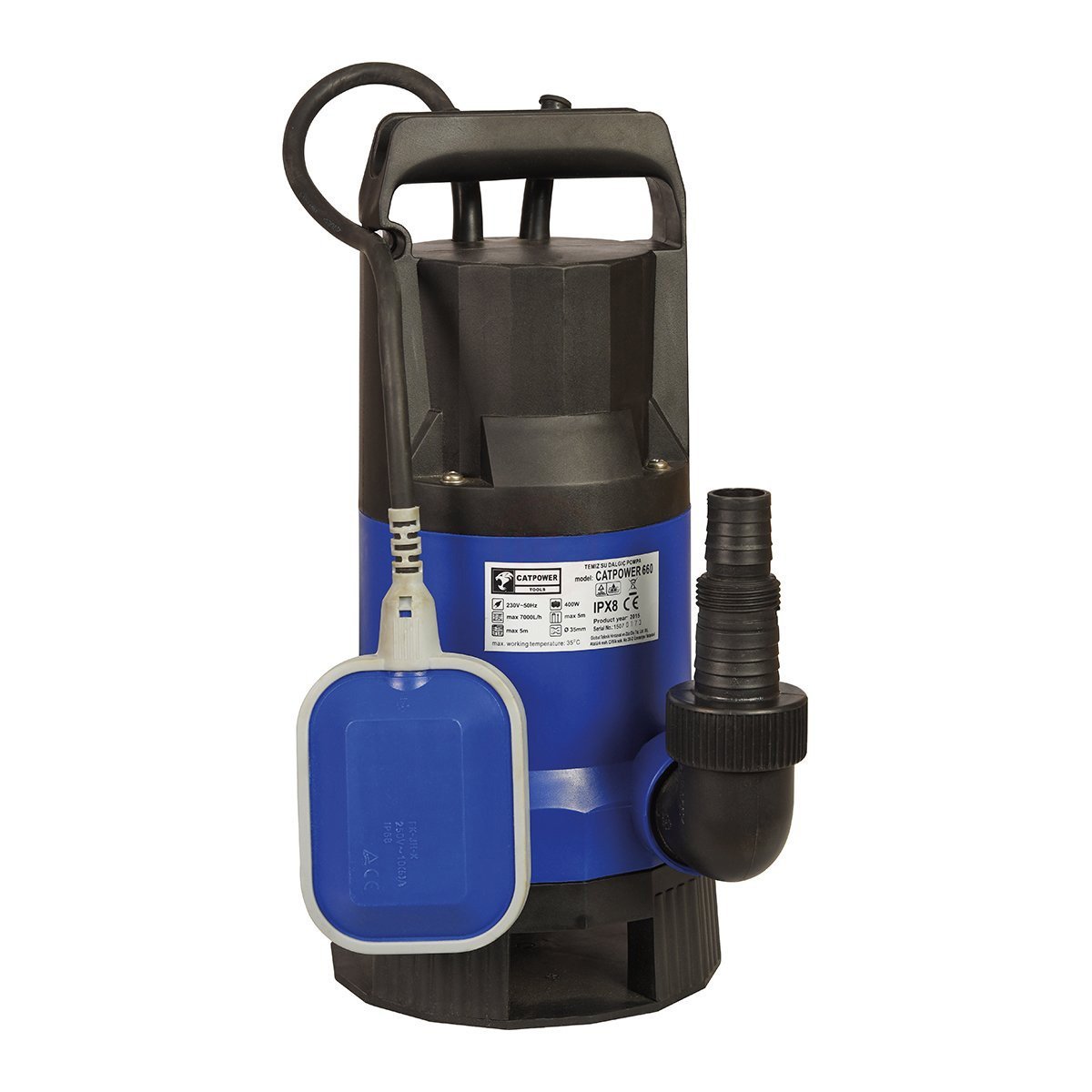 Catpower Dalgıç Pompa Temiz Su 660 (400W)