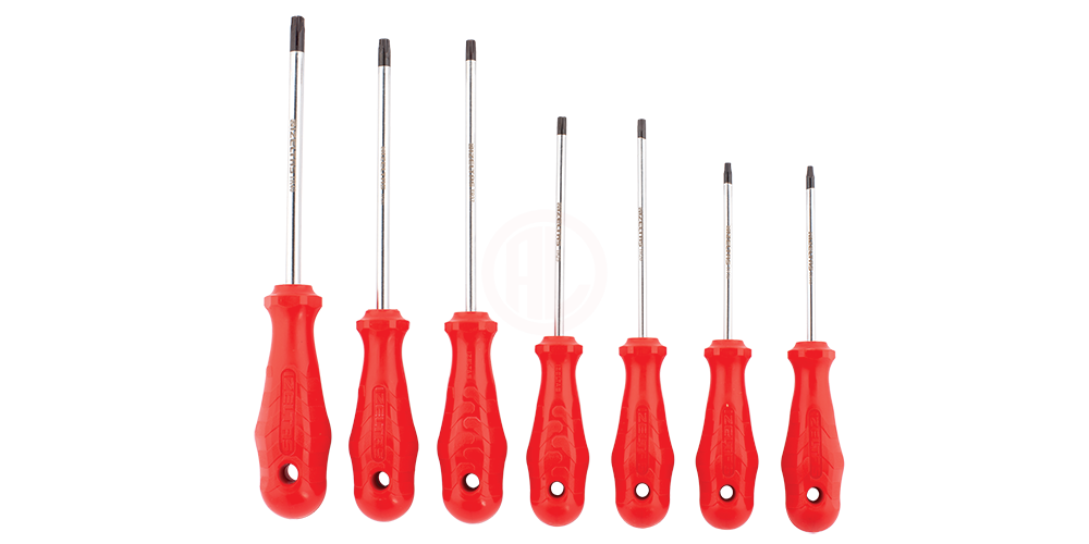 İzeltaş Delikli Torx Uçlu Tornavida 7 Parça