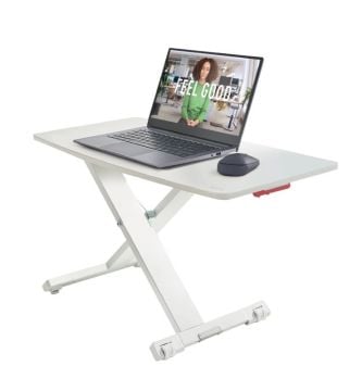Leitz Ergo Cosy Ayaklı Masa Dönüştürücü, Standing Desk Converter, 65330085, Beyaz