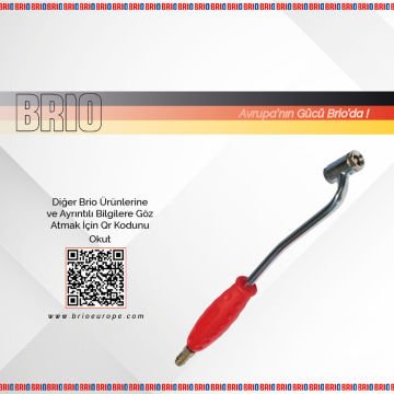 Brio Lastik Hava Jakı Kaplinli