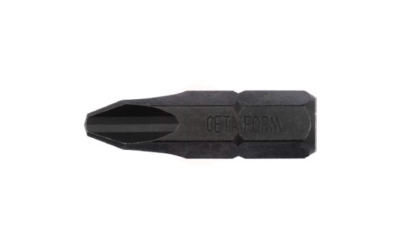 Ceta Form 5/16 İnç Pozidriv Bits Uç (Darbeli Kullanıma Uygun) Pz2 X 30 Mm