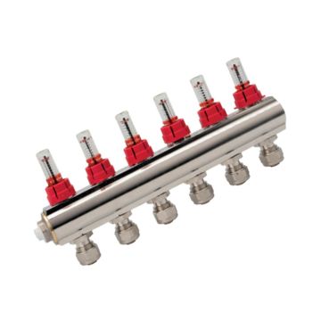 KAS Kollektör Debi Ayarlı 1 İnç (5 Delikli)