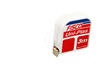 Fisco Çelik Şerit Kısa Metre Uniplas 3 Mt 16 mm