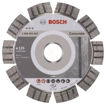 Bosch Elmas Kesme Diski Best For Concrete 125x22,23 mm - 2608602652