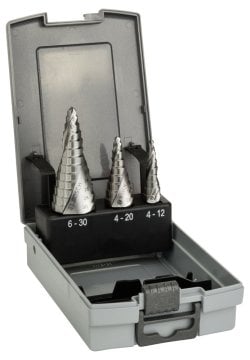 Bosch Spiral Kanallı HSS Kademeli Matkap Ucu Seti Ø4-30 mm (3 Parça) - 2608587426