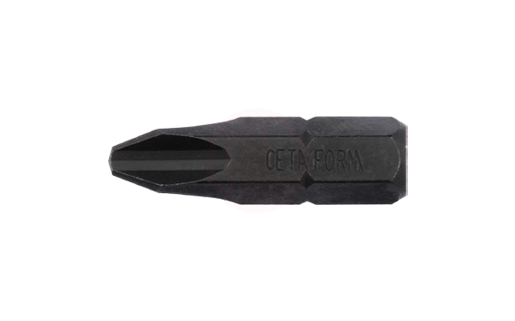 Ceta Form 5/16 İnç Pozidriv Bits Uç (Darbeli Kullanıma Uygun) Pz3 X 30 Mm