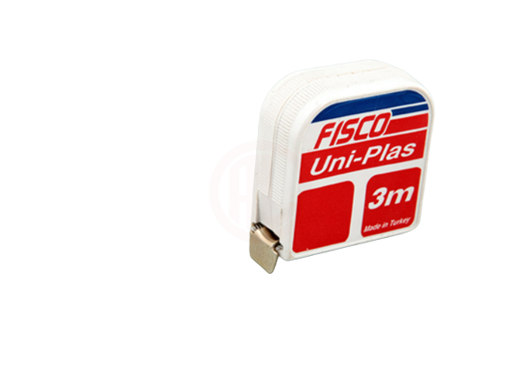 Fisco Çelik Şerit Kısa Metre Uniplas Askılı 3 Mt 16 mm