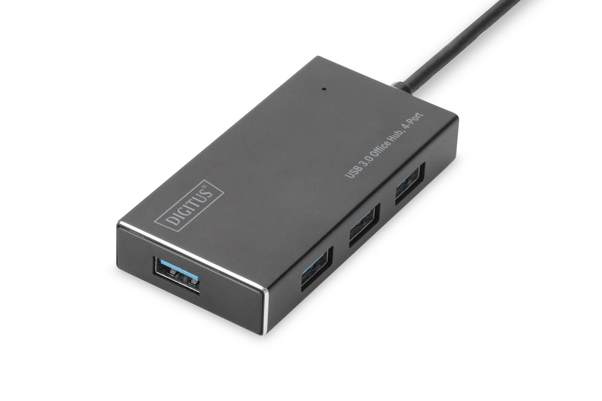 Assmann Digitus 4 Port Usb 3.0 Hub, 5V/2A Güç Adaptörü Dahil, Alüminyum