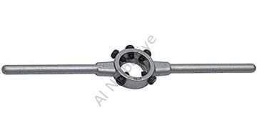 T-Stahl Pafta Kolu Çelik Gövde No 45 M16-M20 G 3/8-1/2 İnç