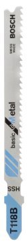 Bosch Dekupaj Testere Bıçağı Basic for Metal T 118 B 92 mm (5 Adet) - 2608631014