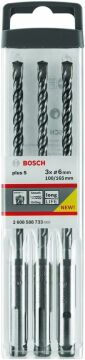 Bosch Sds-Plus-5 3X8 Mm 100/165 Mm Uç Seti - 2608588734