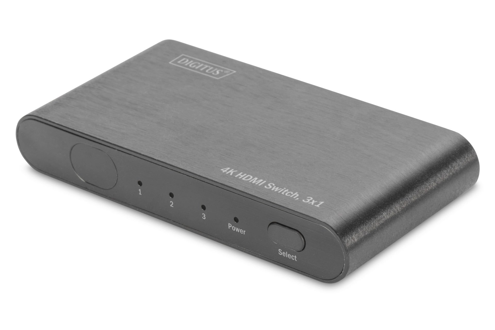 Assmann Digitus 3 Port Ultra Hd 4K Hdmı Switch, 4K2K/60Hz, Ultra Hd, Full Hd, Full 3D Görüntü Formatlarını Destekler, High Speed Hdmı Uyumlu
