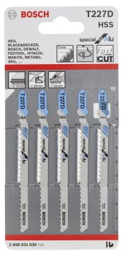 Bosch Dekupaj Testere Bıçağı Special For Alu T 227 D 100 mm (5 Adet) - 2608631030