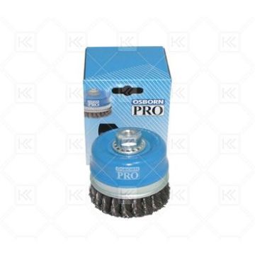 Osborn Pro (Taıfun) Çanak Fırça Vidalı Çelik D120 M14 0.50 6.500