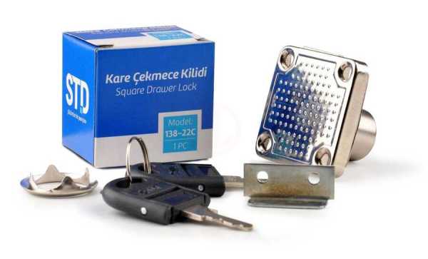 STD KARE ÇEKMECE KİLİDİ