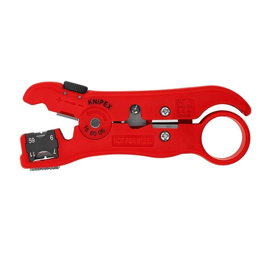 Knipex 16 60 06 Coax Kablo Sıyırma Aleti - 166006
