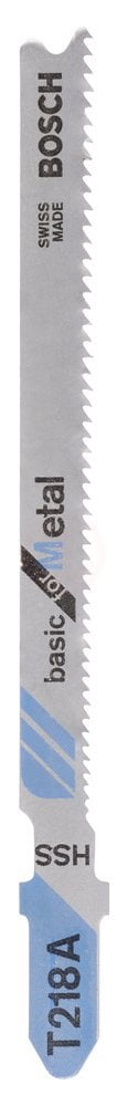 Bosch Dekupaj Testere Bıçağı Basic for Metal T 218 A 92 mm (5 Adet) - 2608631032