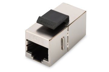 Assmann Digitus Cat. 6 Adaptör (Coupler), Zırhlı/Shielded, Panel Tipi, Rj45 Dişi Rj45 Dişi