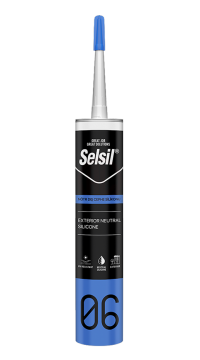 Selsil Oxime Dış Cephe Silikonu 300 ml Siyah (RAL9004)