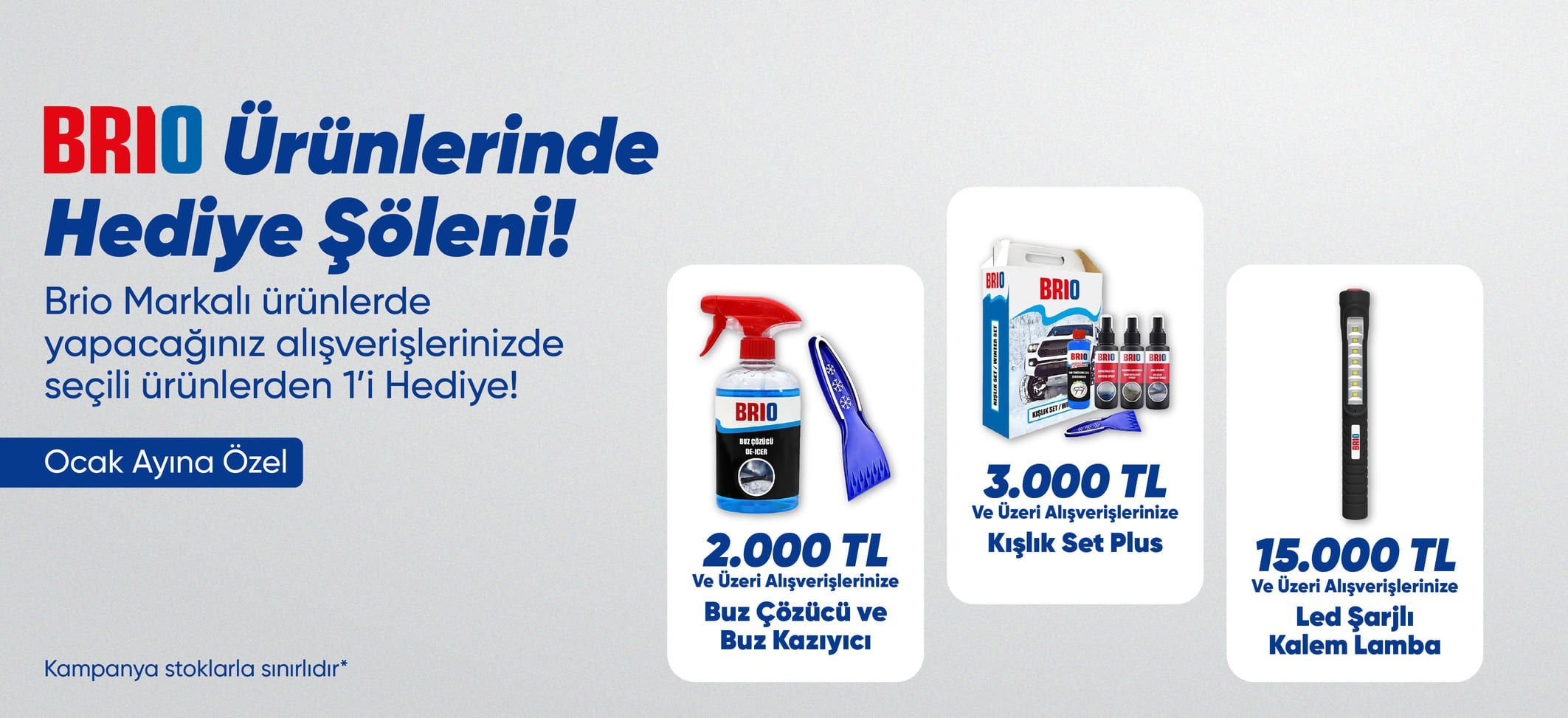 Brio Ürünlerinde Hediye Şöleni