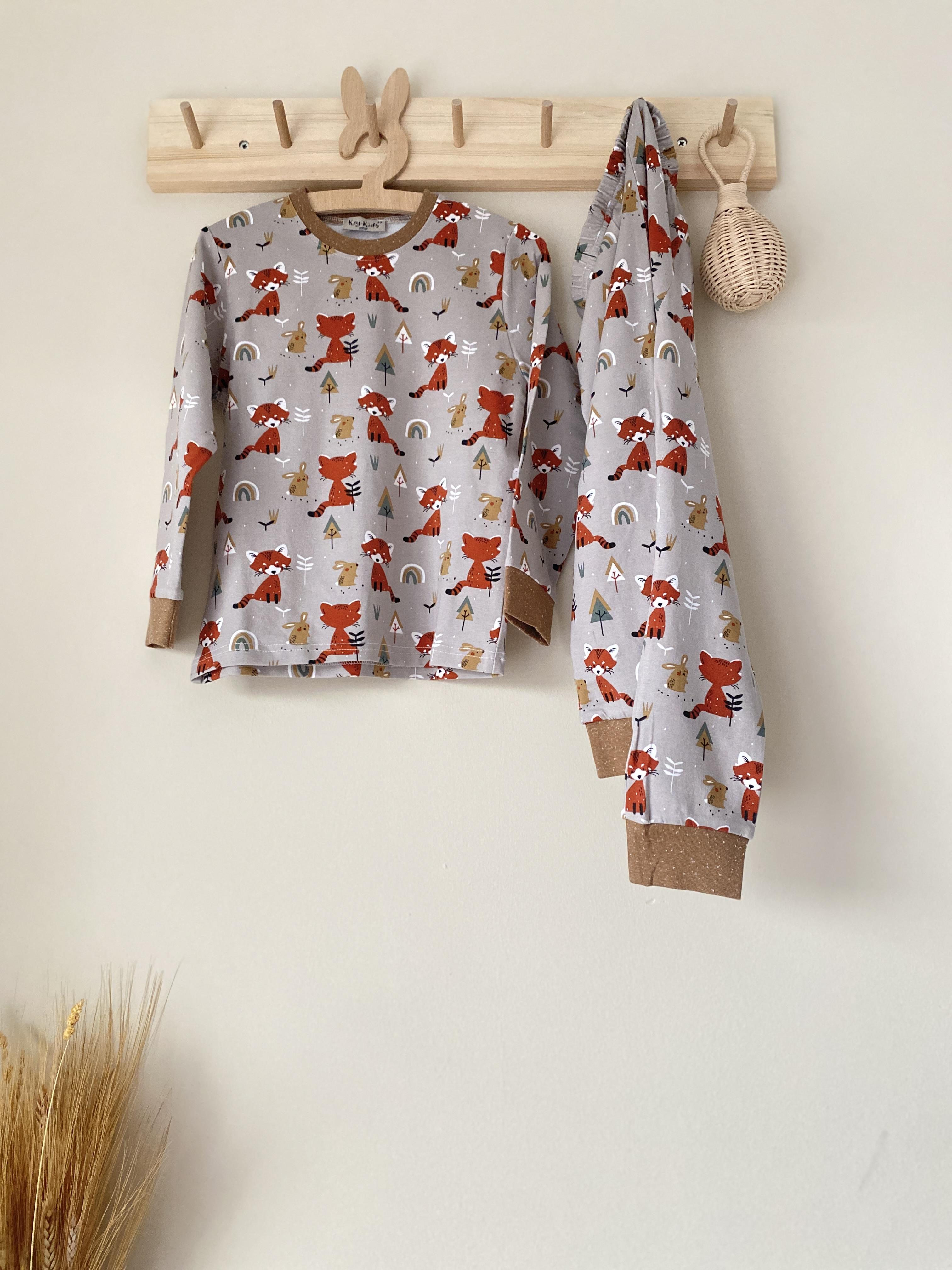 Fox Biyeli Pijama Takımı