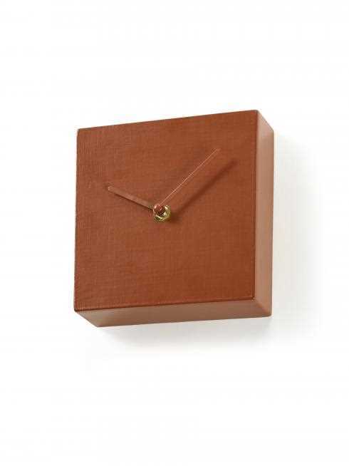 WALL CLOCK SQUARE RED