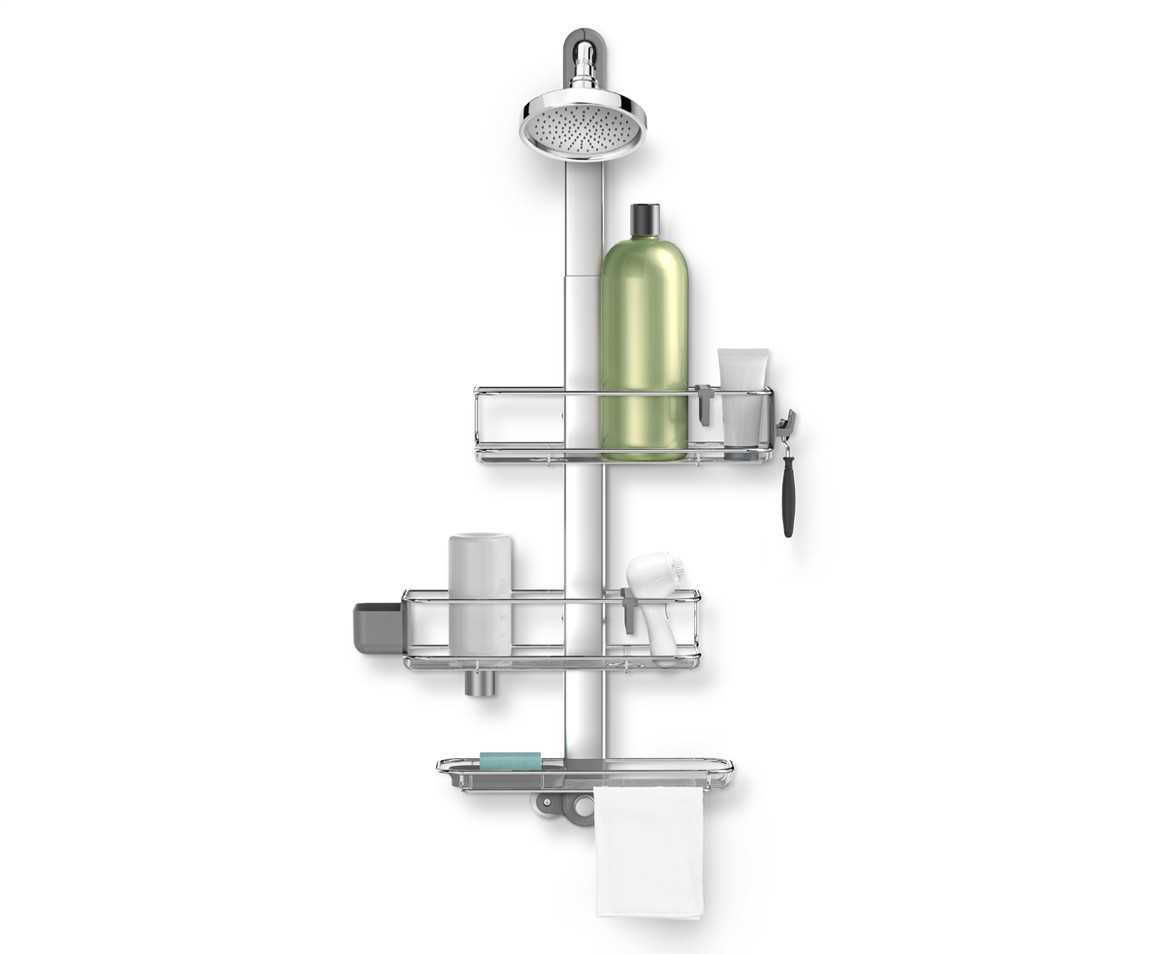 ADJUSTABLE SHOWER CADDY PLUS