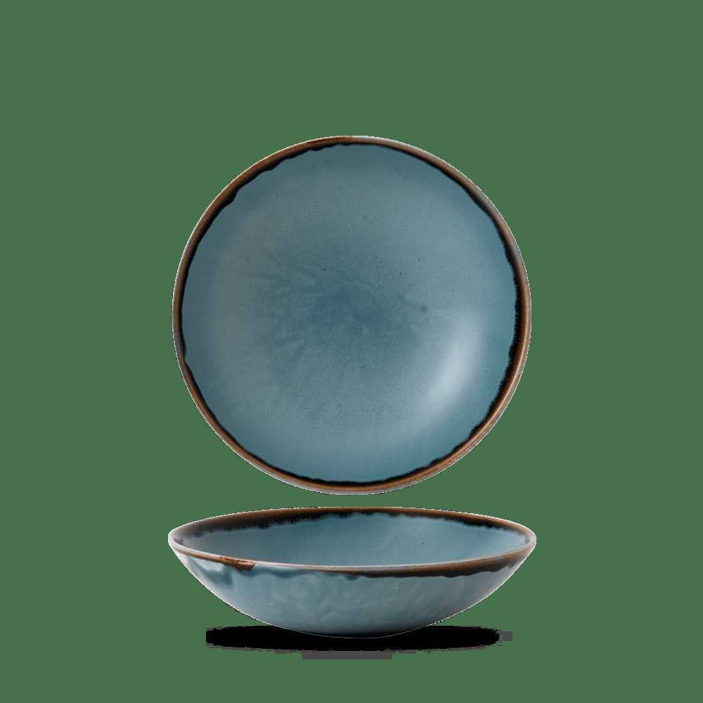 Harvest Blue bowl 12.4cm 5oz 14cl