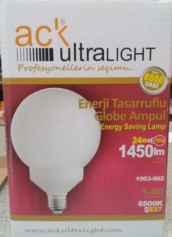 1003-002 24W TASARRUFLU GLOP AMPÜL 6500K