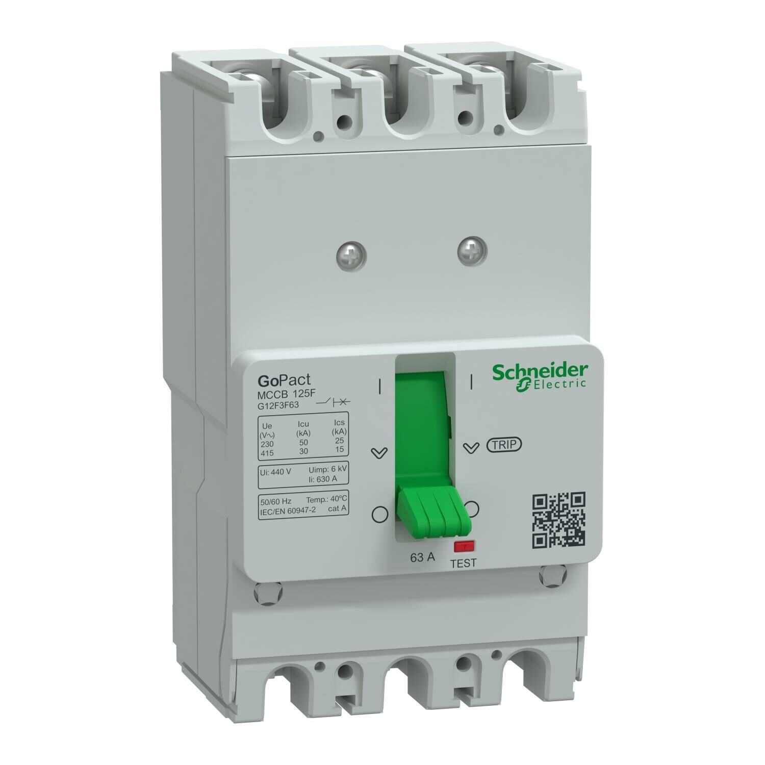 Schneider Electric G12F3F40 3x40A 30kA Sabit TMŞ GoPact