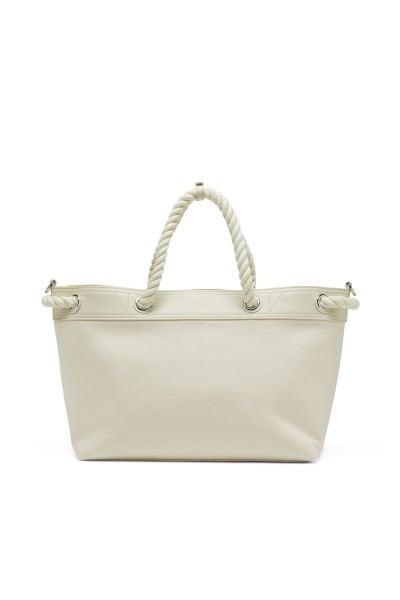 DIESEL ROPE TOTE M SHOPPING OFFWHITE UNI
