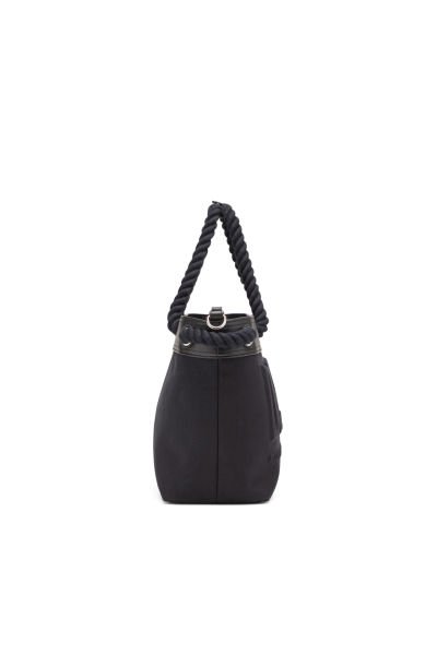 DIESEL ROPE TOTE M SHOPPING BLACK UNI