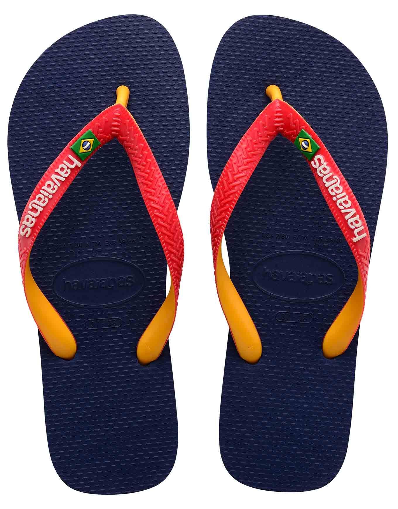 HAVAIANAS BRASIL MIX NVY/RED 39/40