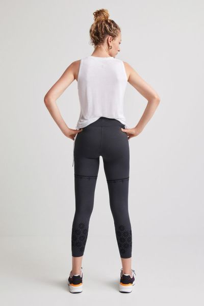 Flocked Leggings