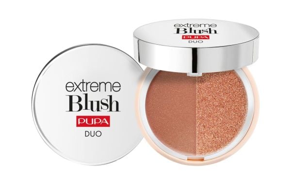 EXTREME BLUSH DUO Dual Effect Compact Blush - Radiand Caramel Glow Spice
