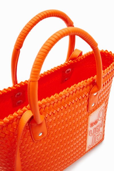 DESIGUAL BAG BASKET BRAIDED MELOCOTON U