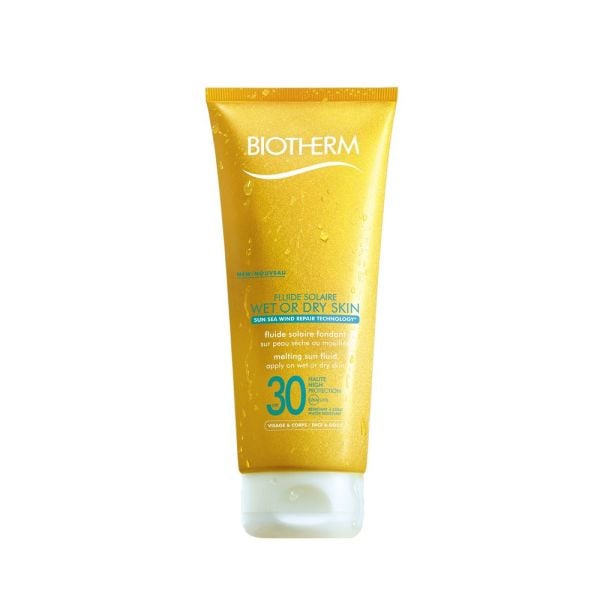Fluide Solaire Wet or Dry Skin SPF30 200 ml