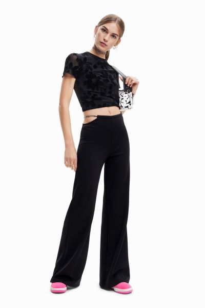 DESIGUAL PANT SNOW BLACK S