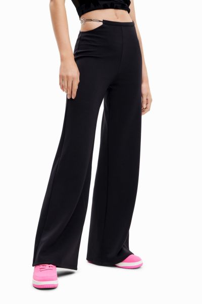 DESIGUAL PANT SNOW BLACK S