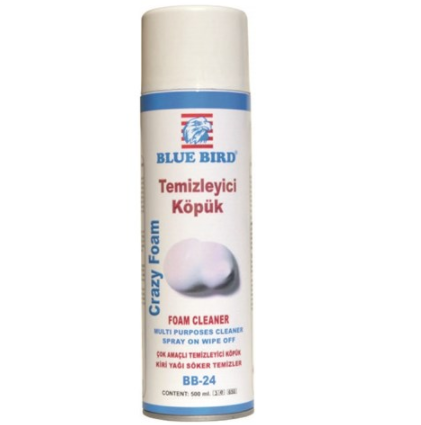 Blue Bird Yağ Ve Kir Temizleme Köpüğü Crazy Foam - BLUE.023