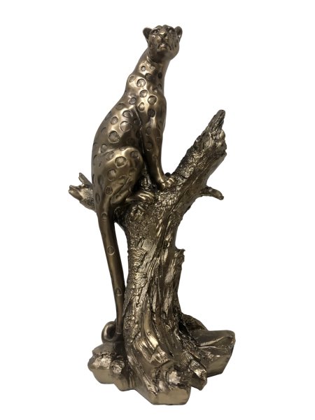 LEOPAR DEKORATİF OBJE 50CM