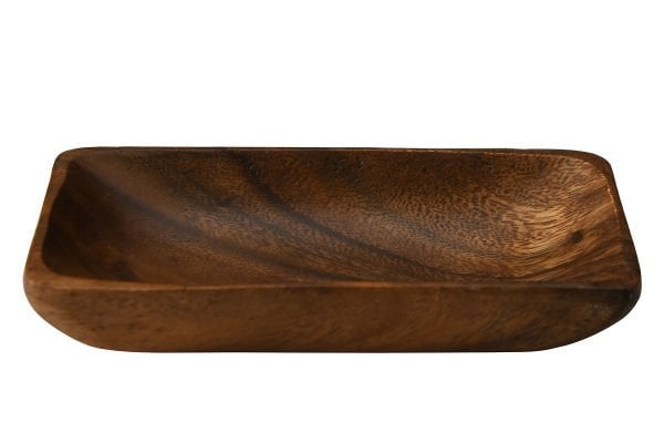 AKASYA AĞACI EL YAPIMI WD6155 DİKDÖRTGEN ÇEREZLİK 15*8CM